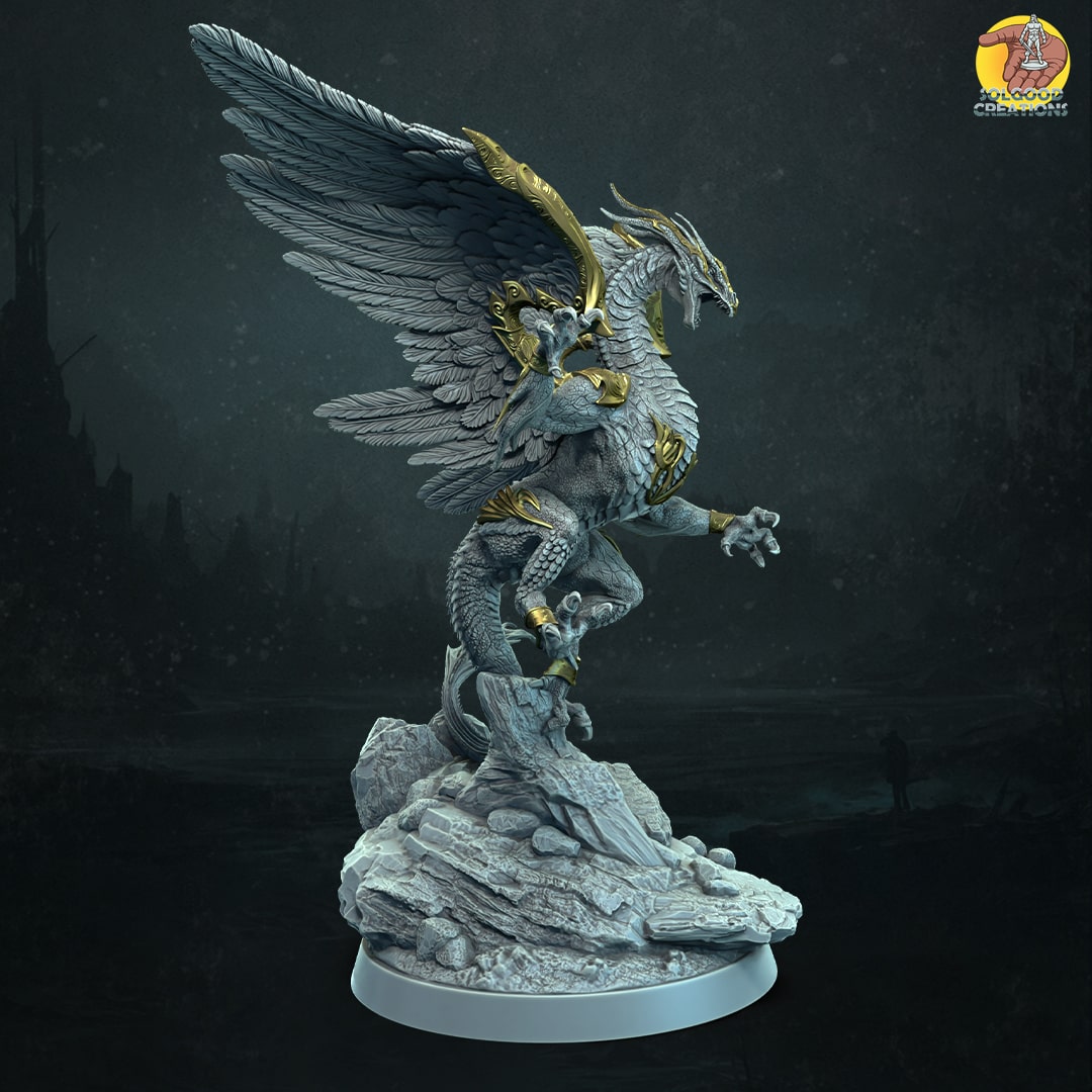 Celestothican, the Dragon of Heaven | Pre-Supported
